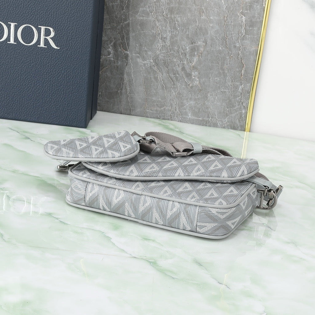 CD Diamond Messenger Bag