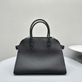 The Row Margaux 10 Black Leather